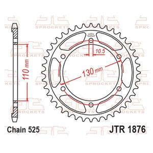 Csillagkerék JT JTR 1876-47 47 fogak,525