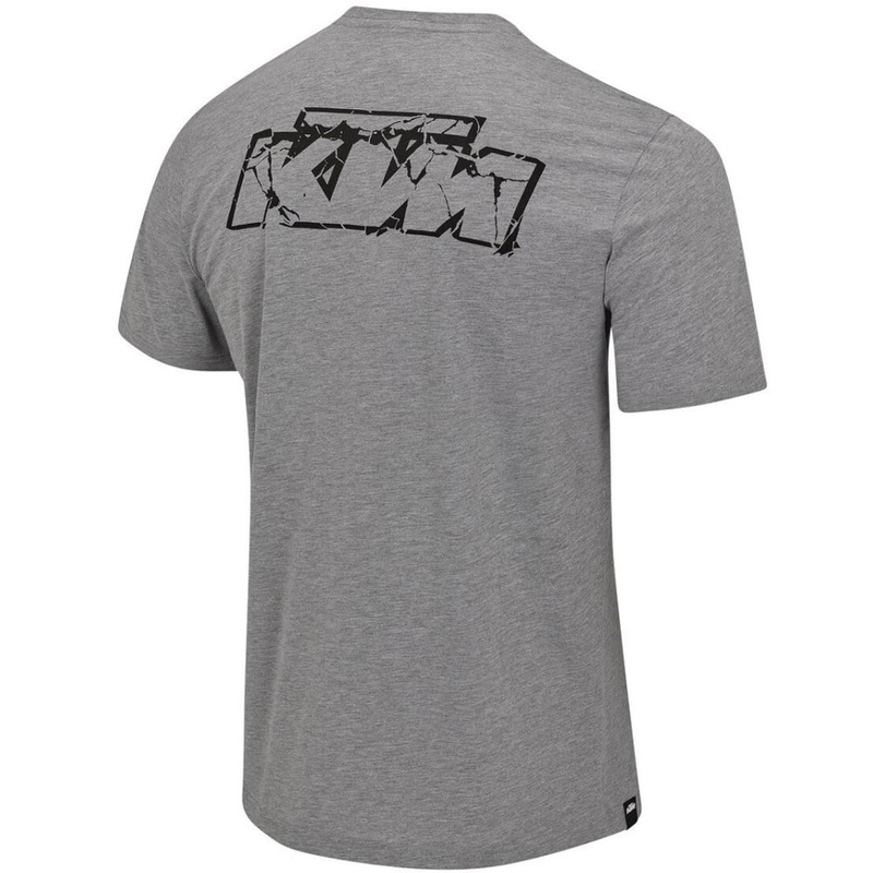 KTM Logo póló világosszürke melír