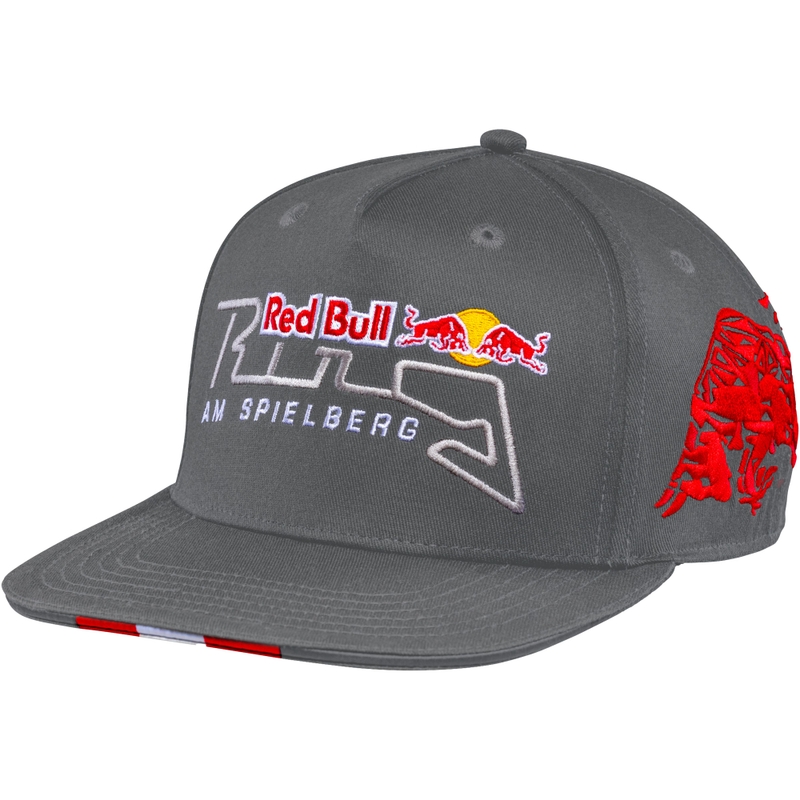 Red Bull Racing Austrian GP Flat Cap siltes sapka szürke