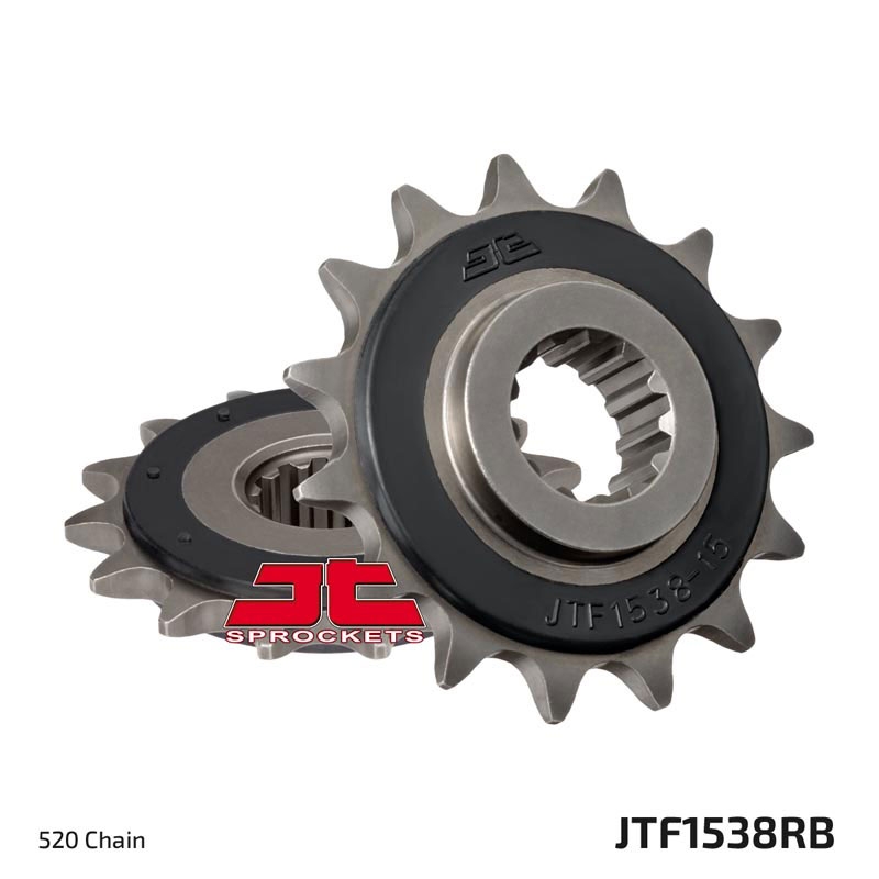 Első lánckerék JT 15 fogak,520 rubber cushioned
