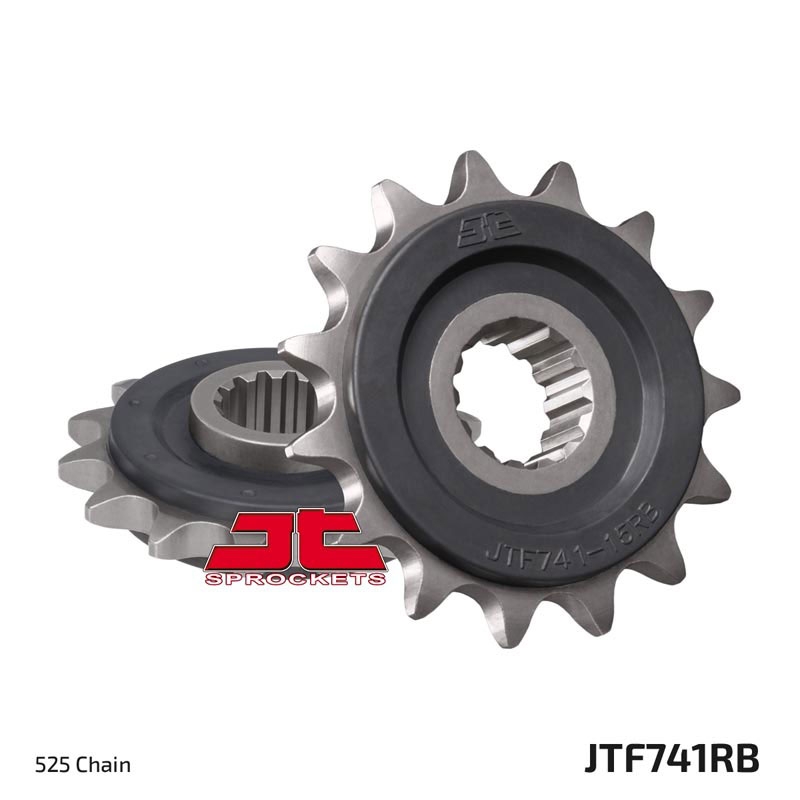Első lánckerék JT 15 fogak,525 rubber cushioned