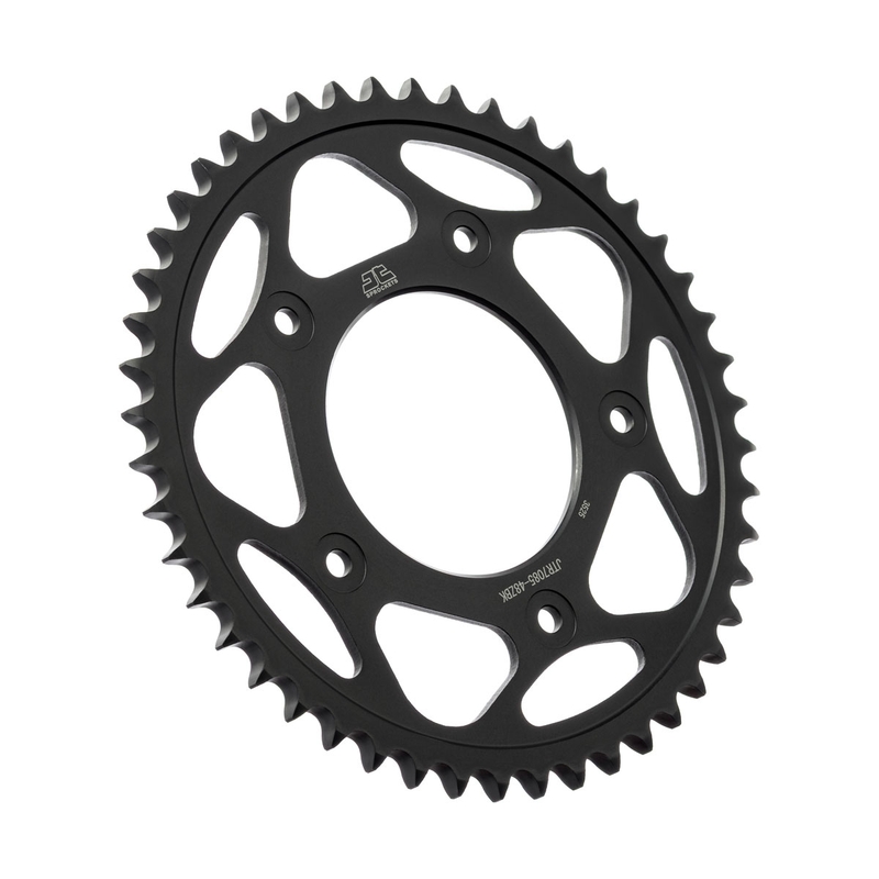 Csillagkerék JT 48 fogak,530 Black Zinc