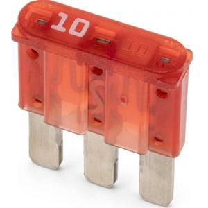 Pojistka plochá MIKRO III 10 A 10 ks