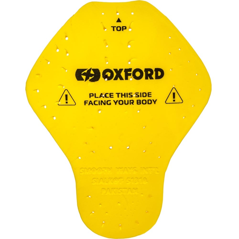Oxford RB-Pi2  gerincprotektor CE2 tanúsítvánnyal sárga