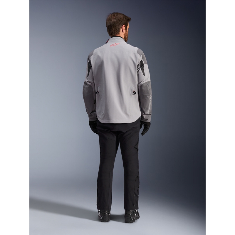 Alpinestars Maxdura Drystar XF motoros kabát világosszürke-sötétszürke