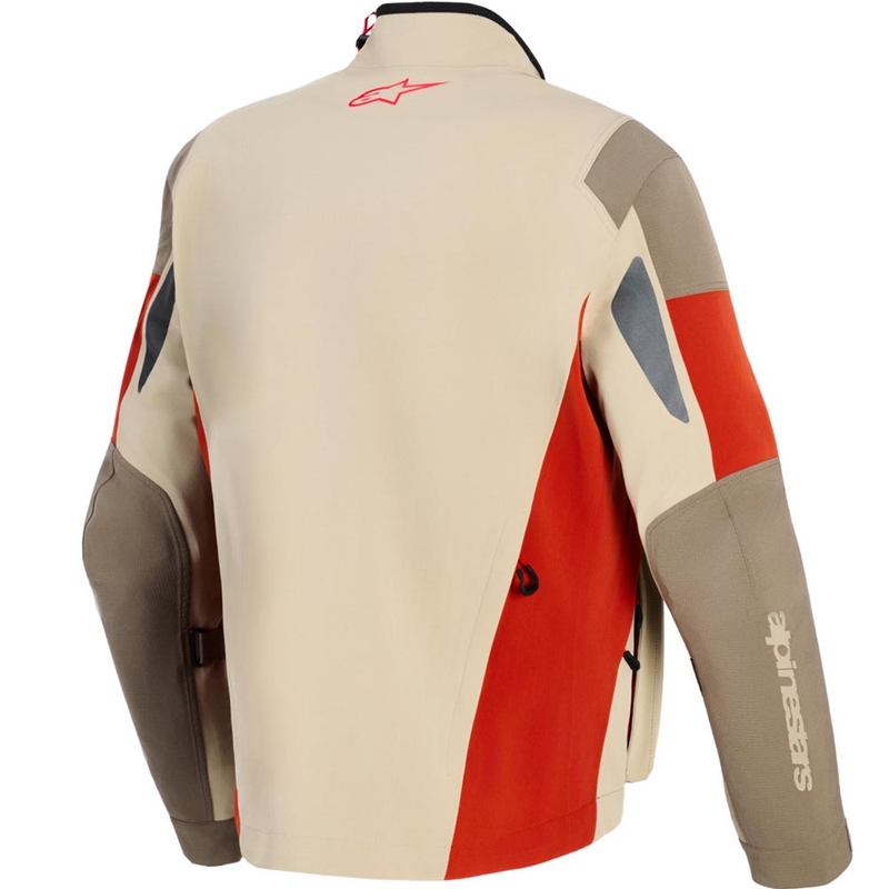 Alpinestars Maxdura Drystar XF motoros kabát barna-narancssárga