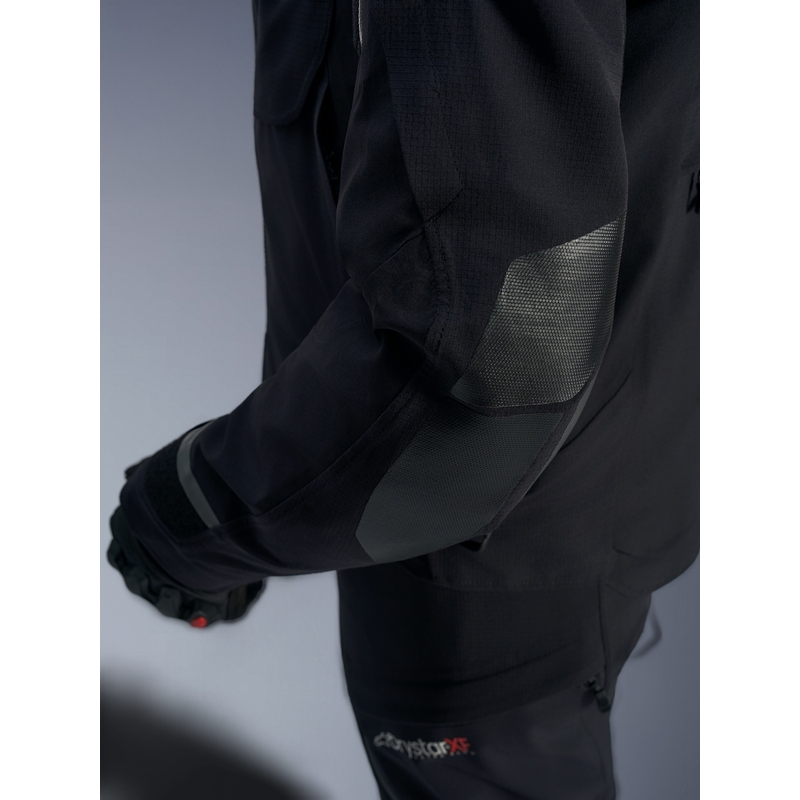 Alpinestars Andes PRO Drystar XF motoros kabát fekete-sötét szürke