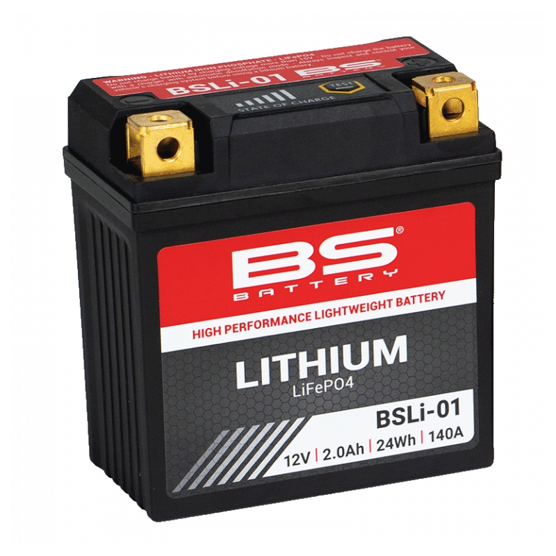 Lítium akkumulátorok
motorkerékpárra BS-BATTERY