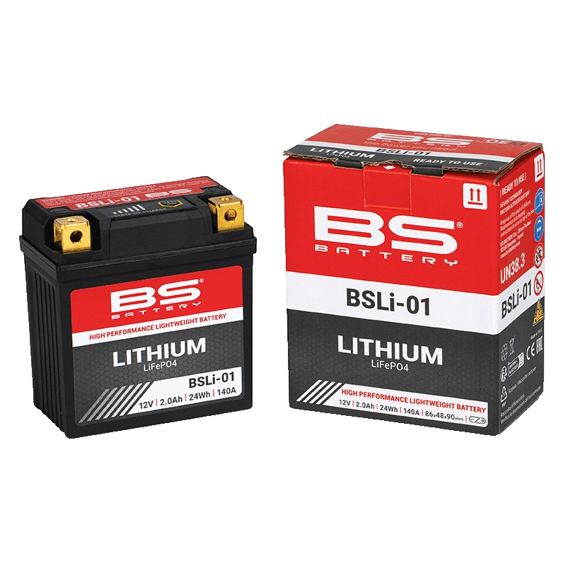 Lítium akkumulátorok
motorkerékpárra BS-BATTERY