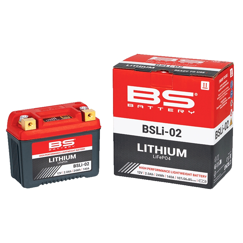 Lítium akkumulátorok
motorkerékpárra BS-BATTERY