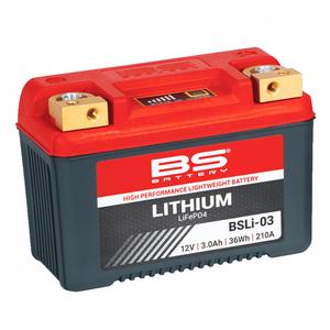 Lítium akkumulátorok
motorkerékpárra BS-BATTERY BSLI-03