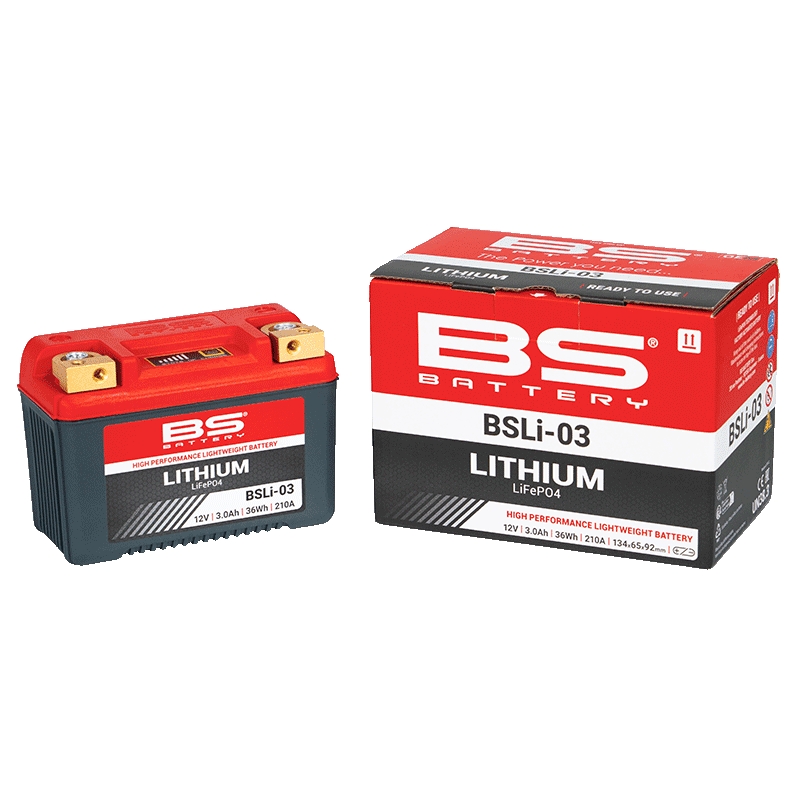 Lítium akkumulátorok
motorkerékpárra BS-BATTERY