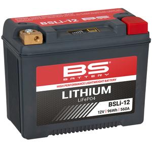 Lítium akkumulátorok
motorkerékpárra BS-BATTERY BSLI-12