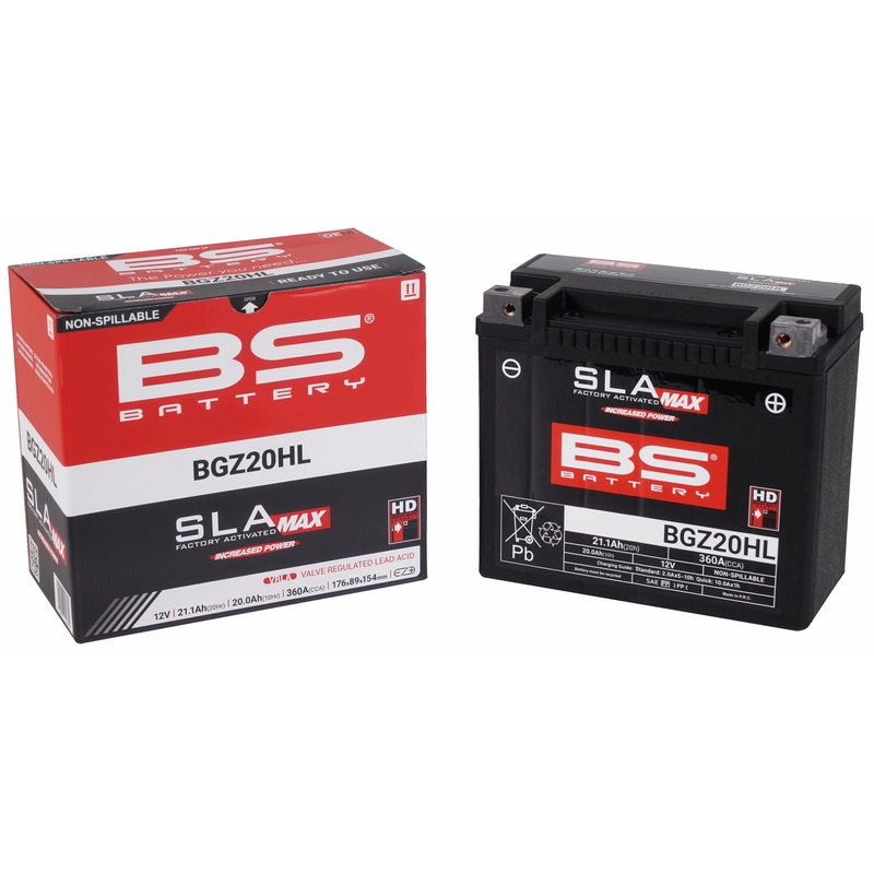 Gyárilag aktivált akkumulátor BS-BATTERY SLA MAX