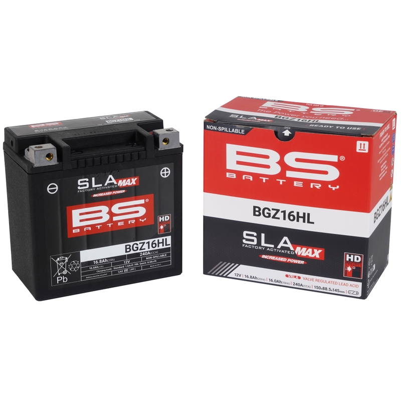 Gyárilag aktivált akkumulátor BS-BATTERY SLA MAX