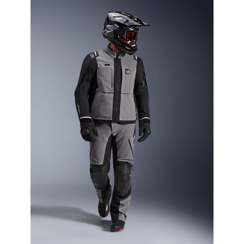 Alpinestars Andes PRO Drystar XF motoros kabát sötét szürke-fekete
