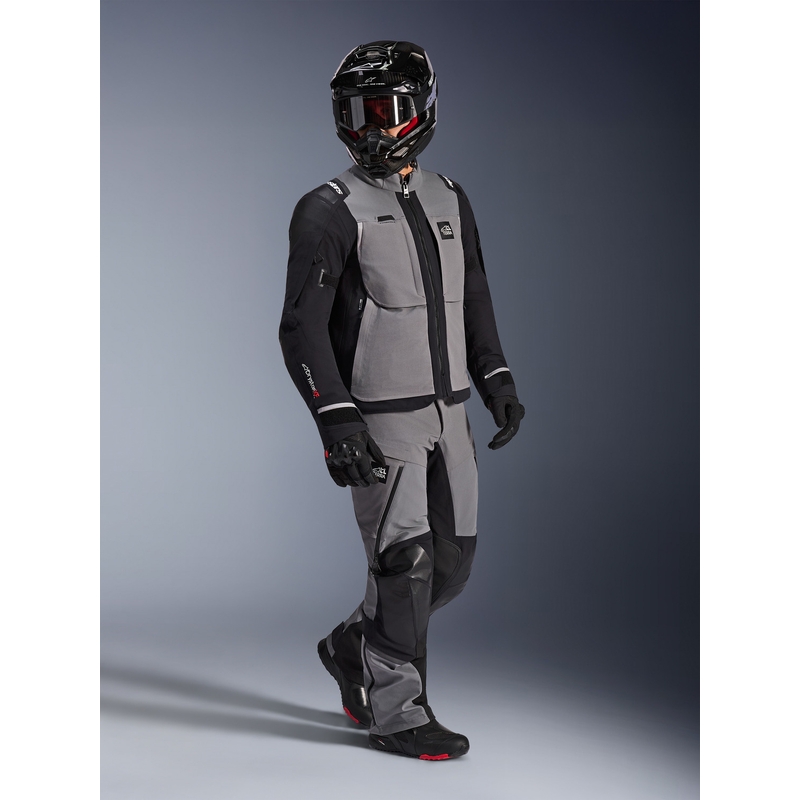 Alpinestars Andes PRO Drystar XF motoros kabát sötét szürke-fekete