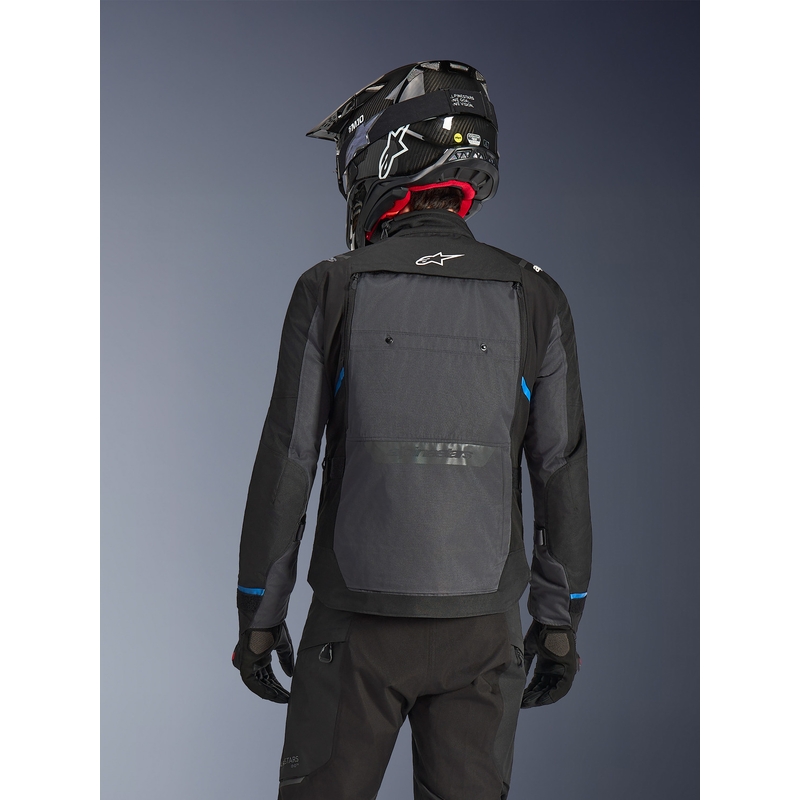 Alpinestars Cusco Drystar motoros kabát fekete-sötétszürke
