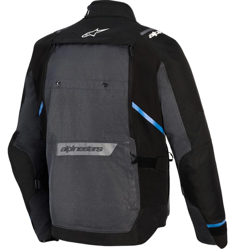 Alpinestars Cusco Drystar motoros kabát fekete-sötétszürke