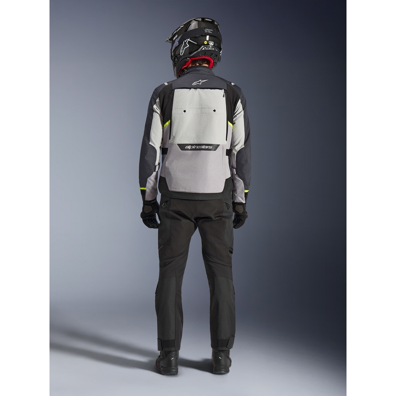 Alpinestars Cusco Drystar motoros kabát világosszürke-világoskék-sötétkék