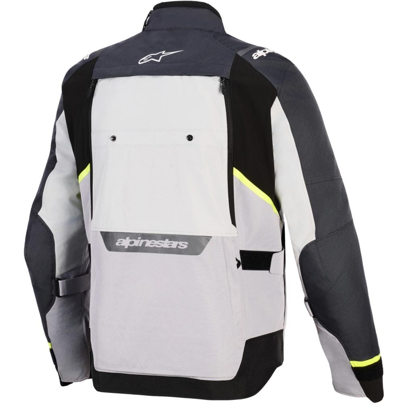 Alpinestars Cusco Drystar motoros kabát világosszürke-világoskék-sötétkék