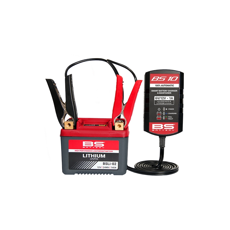 Akkumulátor töltő BS-BATTERY AUTOMATIC (suitable also for Lithium) 6/12V 1000mA