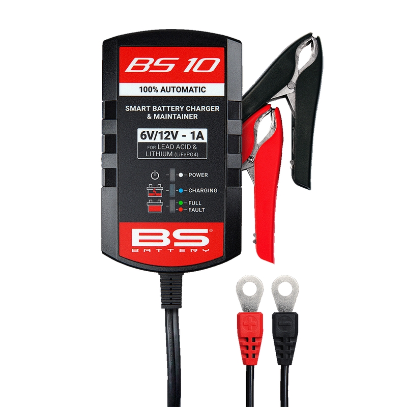 Akkumulátor töltő BS-BATTERY AUTOMATIC (suitable also for Lithium) 6/12V 1000mA