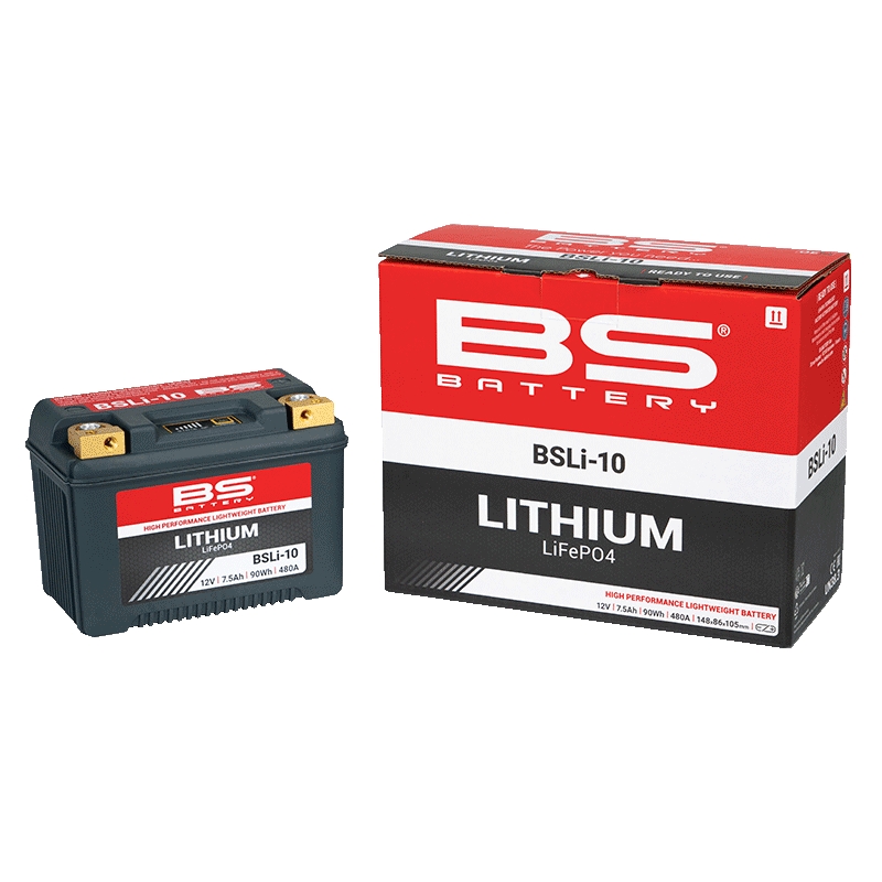Lítium akkumulátorok
motorkerékpárra BS-BATTERY