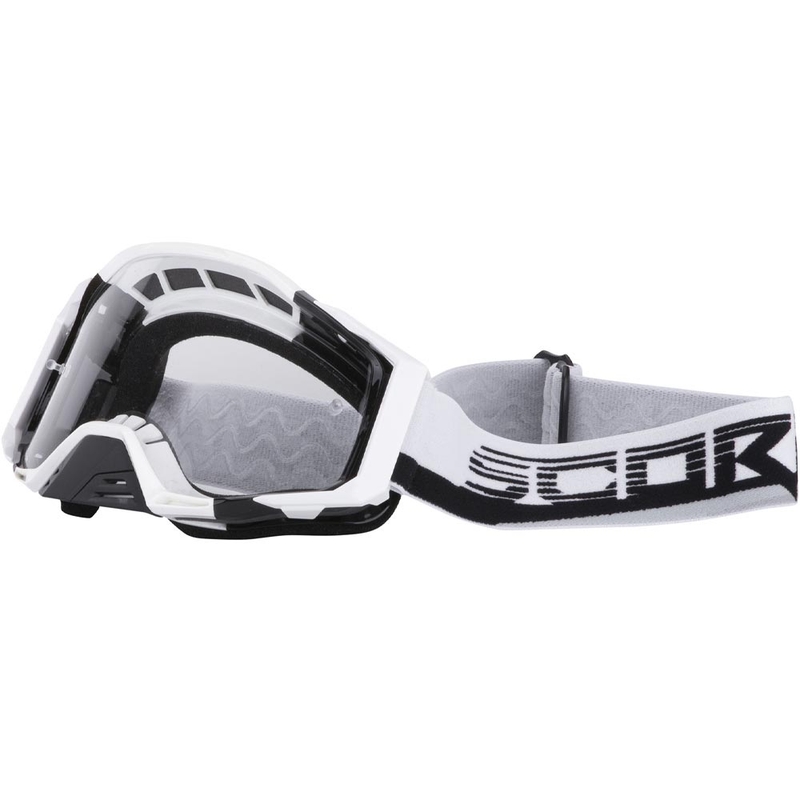 Scorpion MX Mask motokrossz szemüveg fehér-fekete