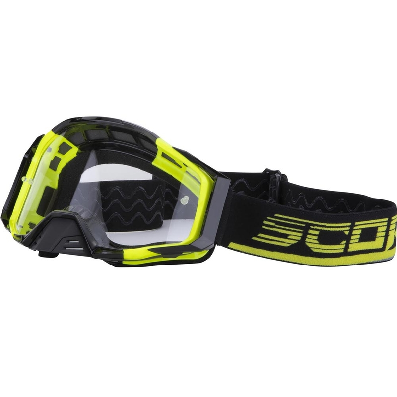 Scorpion MX Mask motokrossz szemüveg fluo sárga-fekete