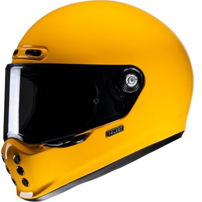 HJC V10 Solid zárt bukósisak sárga