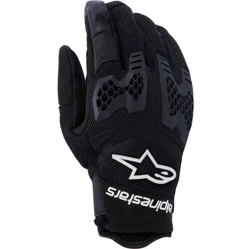 Alpinestars Manti Air motoros kesztyű fekete-fehér