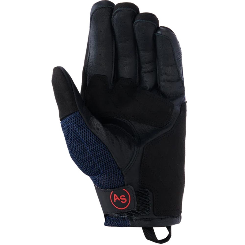 Alpinestars Manti Air motoros kesztyű sötétkék-fluo piros-fekete