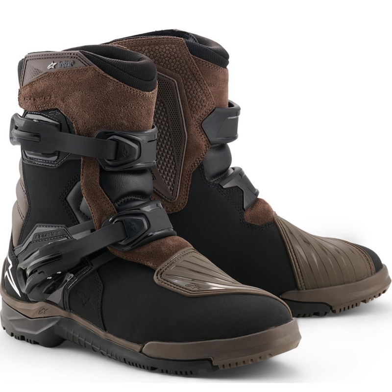 Alpinestars Belize V2 Drystar motoros cipő barna-fekete