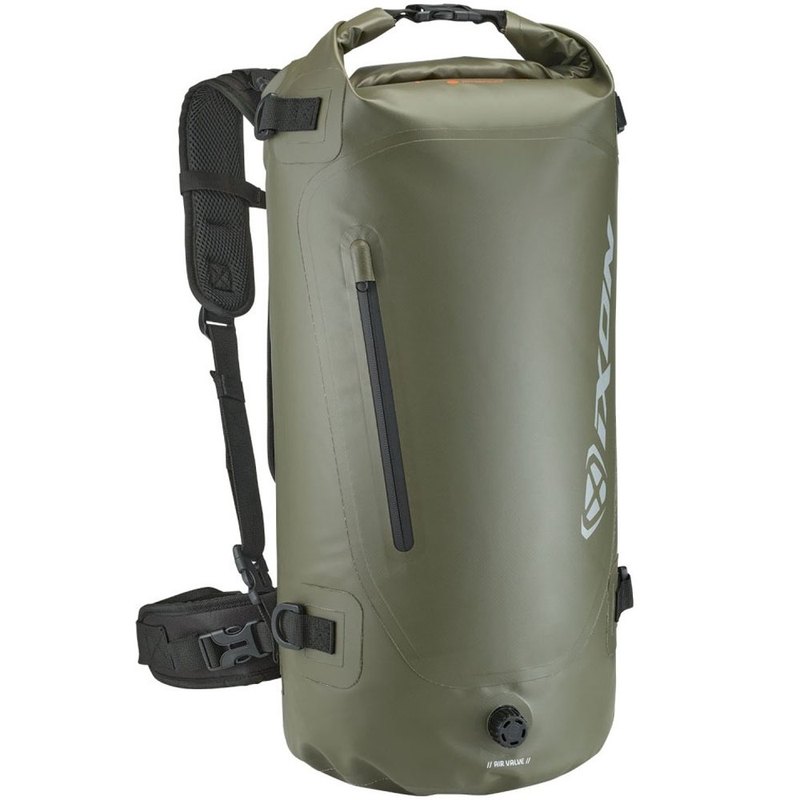 IXON A-River 35 motoros hátizsák khaki