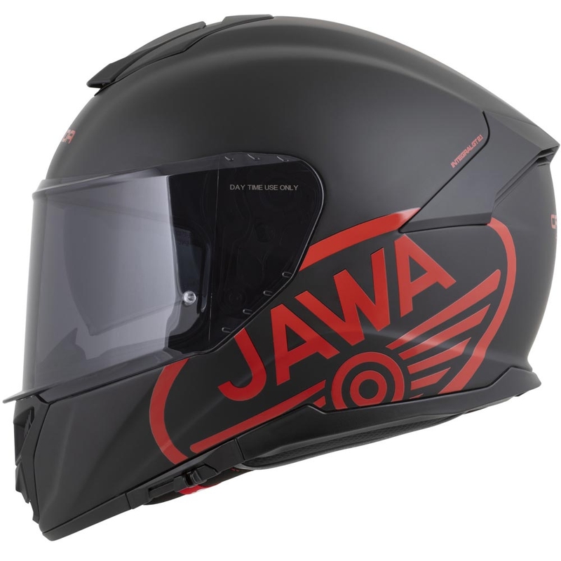Cassida Integral GT 2.1 Jawa Solid zárt motoros bukósisak matt fekete-fényes piros