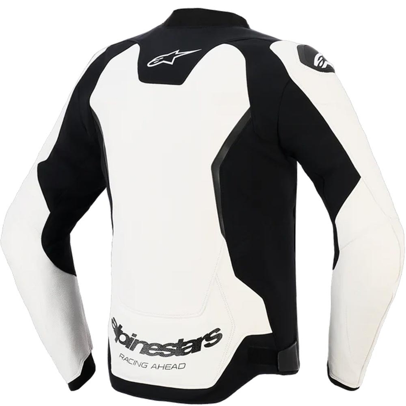 Alpinestars GP Force V2 motoros bőrkabát fehér-fekete