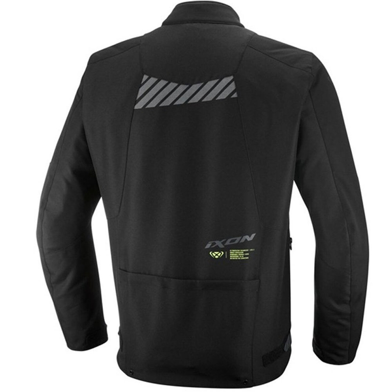 IXON Tyr motoros kabát fekete-fluo sárga