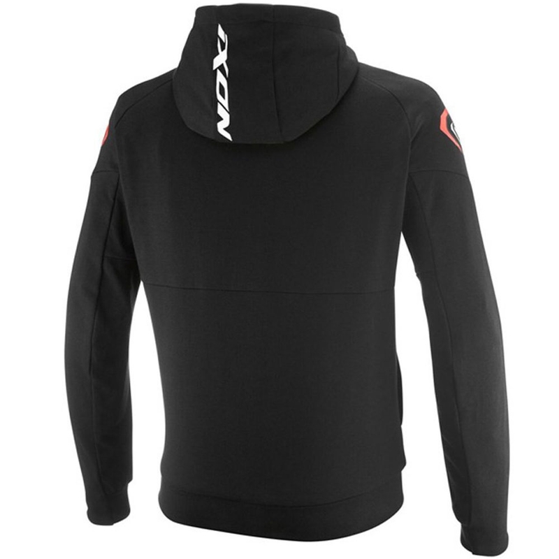 IXON Touchdown Ultra motoros kabát fekete-fehér-piros