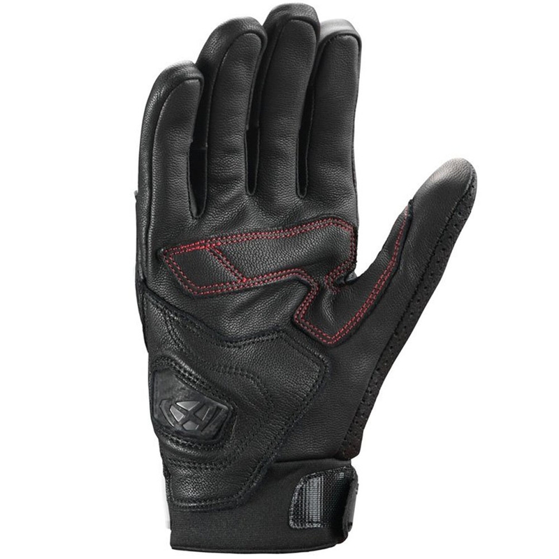 IXON Mirage Leather motoros kesztyű fekete-fehér