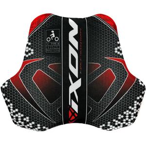 IXON IX-RACE mellkasprotektor fekete-fehér-piros