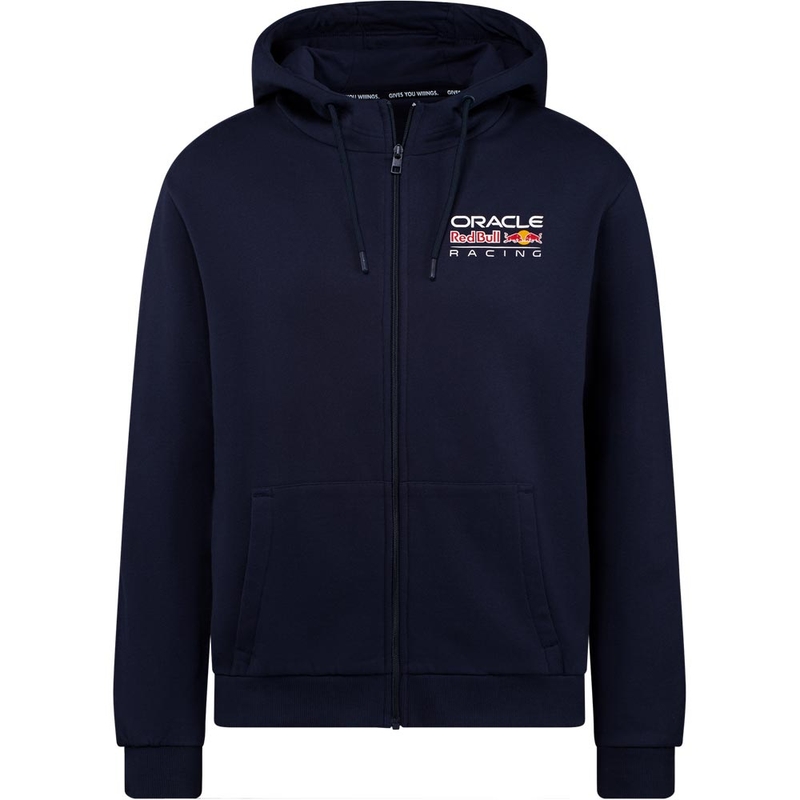Oracle Red Bul Racing Zip pulóver sötétkék