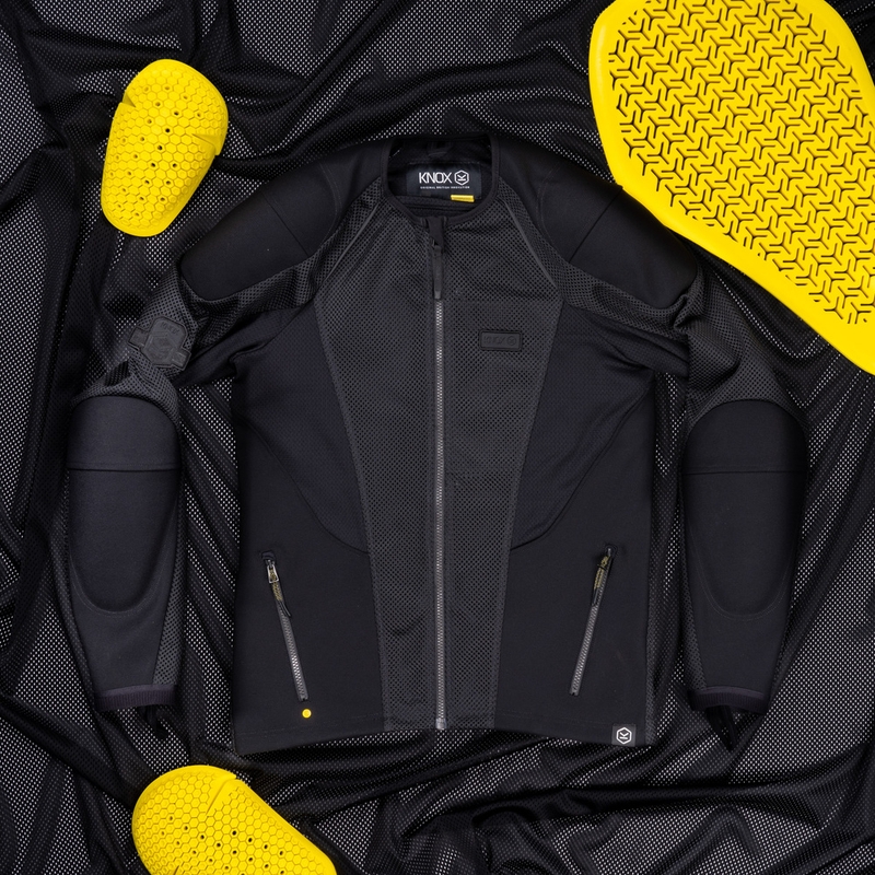 KNOX Urbane PRO Mk3 motoros kabát fekete