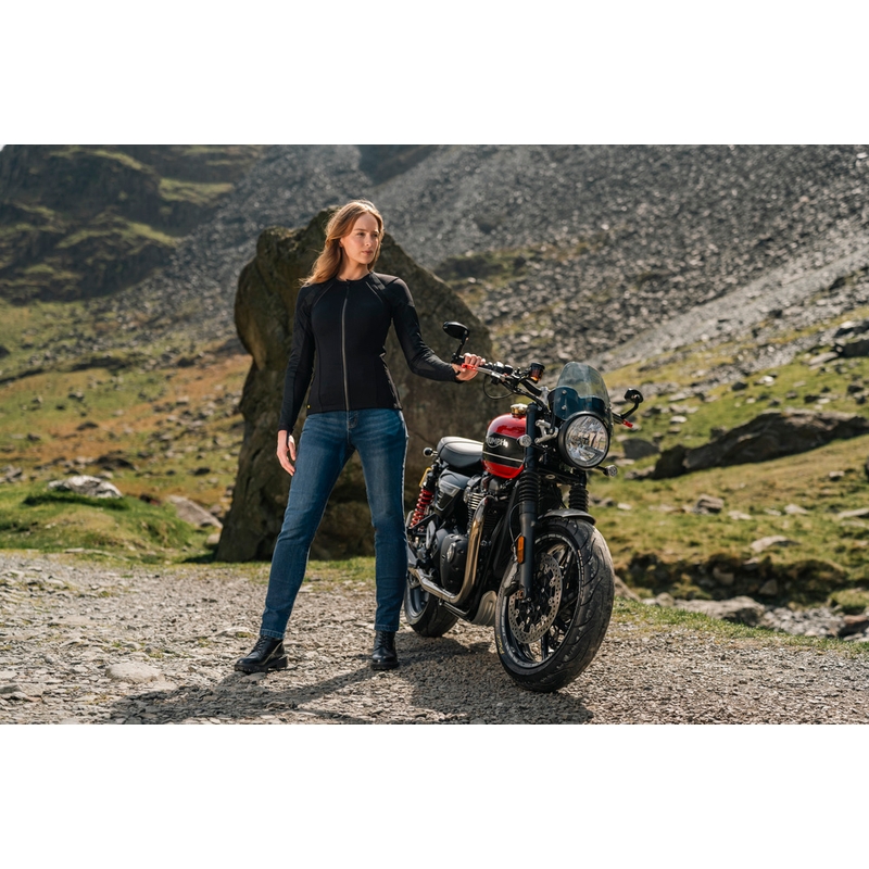 Knox Urbane PRO Mk3 női motoros kabát fekete