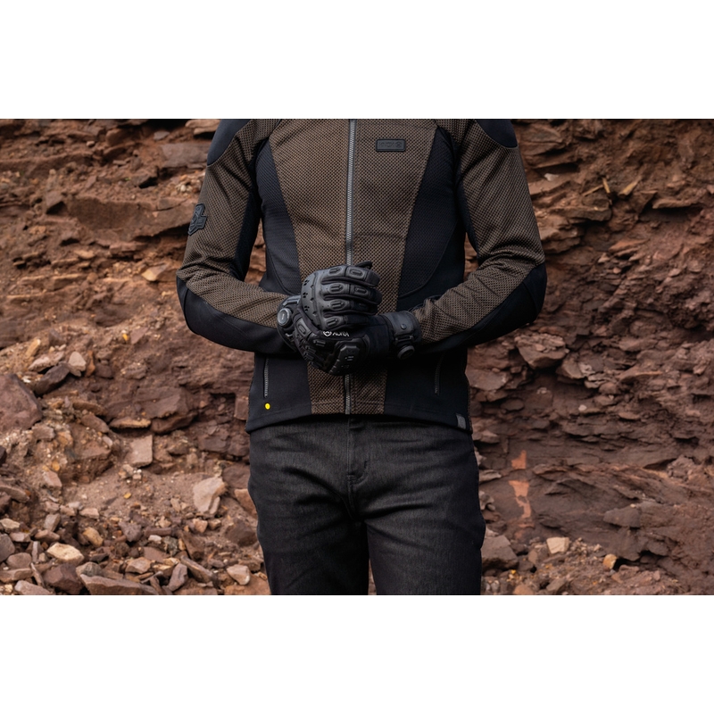 Knox Orsa Textile OR4 motoros kesztyű fekete