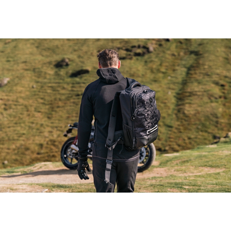Knox Eda Every Day Adventure motoros hátizsák 25 l fekete