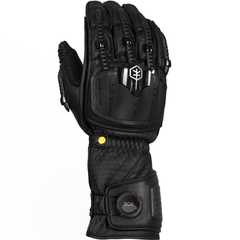 Knox Handroid All Black Mk5 motoros kesztyű fekete