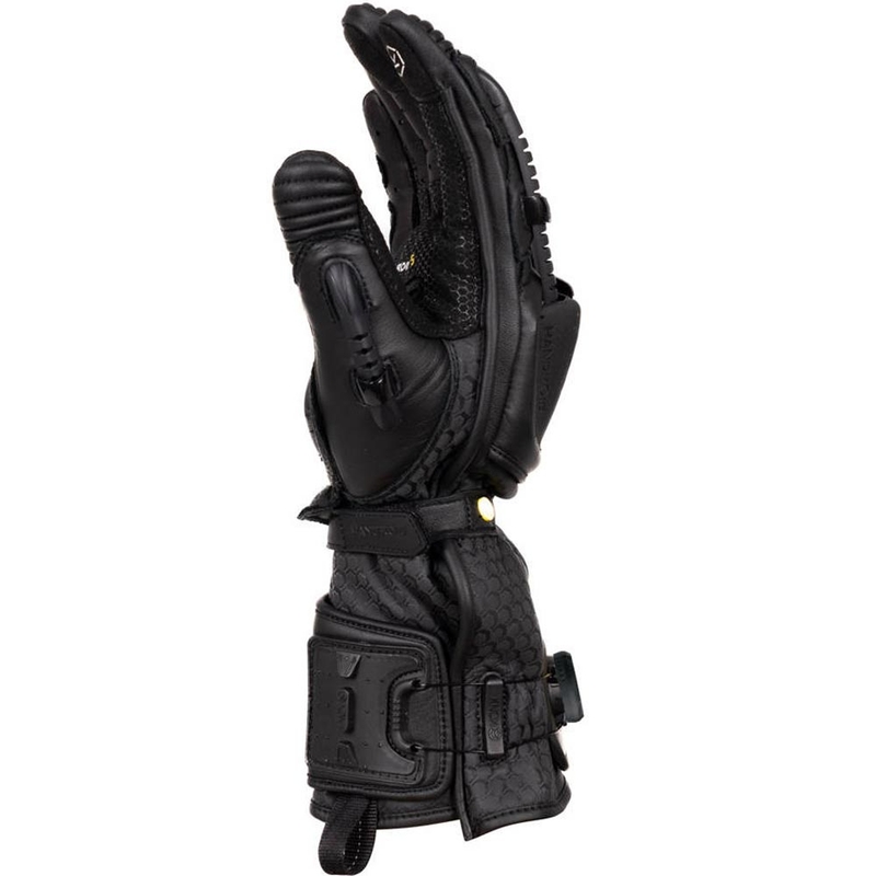 Knox Handroid All Black Mk5 motoros kesztyű fekete