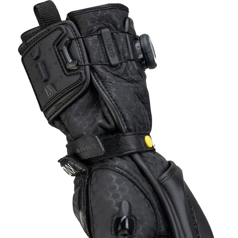 Knox Handroid All Black Mk5 motoros kesztyű fekete
