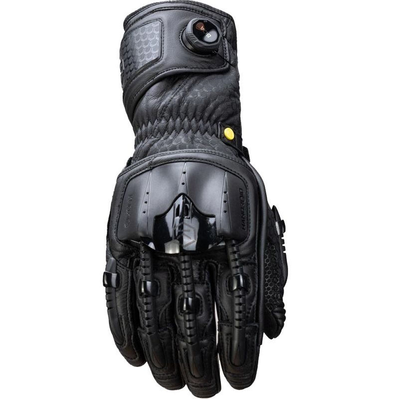 Knox Handroid All Black Mk5 motoros kesztyű fekete